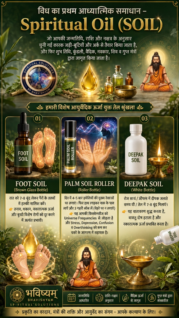 Bhavishyam Spiritual Oil SOIL Formulations